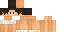 Minecraft skin texture, 64x32 legacy pixels