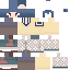 Minecraft skin texture, 64x64 pixels