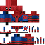 Minecraft skin texture, 64x64 pixels