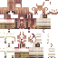 Minecraft skin texture, 64x64 pixels