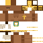 Minecraft skin texture, 64x64 pixels