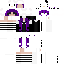 Minecraft skin texture, 64x64 pixels