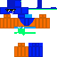 Minecraft skin texture, 64x64 pixels