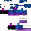 Minecraft skin texture, 64x64 pixels