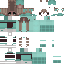 Minecraft skin texture, 64x64 pixels