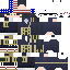 Minecraft skin texture, 64x64 pixels