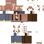 Minecraft skin texture, 64x64 pixels