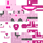 Minecraft skin texture, 64x64 pixels