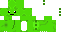 Minecraft skin texture, 64x32 legacy pixels