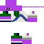 Minecraft skin texture, 64x64 pixels