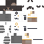 Minecraft skin texture, 64x64 pixels