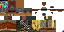 Minecraft skin texture, 64x32 legacy pixels