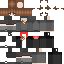Minecraft skin texture, 64x64 pixels