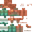 Minecraft skin texture, 64x64 pixels