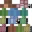 Minecraft skin texture, 64x64 pixels