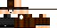 Minecraft skin texture, 64x32 legacy pixels