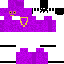 Minecraft skin texture, 64x64 pixels