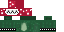 Minecraft skin texture, 64x32 legacy pixels