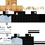 Minecraft skin texture, 64x64 pixels