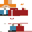 Minecraft skin texture, 64x64 pixels