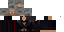 Minecraft skin texture, 64x32 legacy pixels