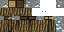 Minecraft skin texture, 64x32 legacy pixels