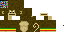 Minecraft skin texture, 64x32 legacy pixels