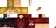 Minecraft skin texture, 64x32 legacy pixels