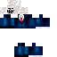 Minecraft skin texture, 64x64 pixels