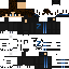 Minecraft skin texture, 64x64 pixels
