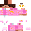 Minecraft skin texture, 64x64 pixels