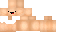Minecraft skin texture, 64x32 legacy pixels