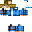 Minecraft skin texture, 64x64 pixels