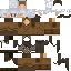 Minecraft skin texture, 64x64 pixels