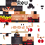 Minecraft skin texture, 64x64 pixels