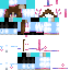 Minecraft skin texture, 64x64 pixels