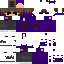 Minecraft skin texture, 64x64 pixels