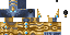 Minecraft skin texture, 64x32 legacy pixels