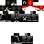 Minecraft skin texture, 64x64 pixels