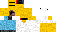 Minecraft skin texture, 64x32 legacy pixels