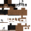 Minecraft skin texture, 64x64 pixels