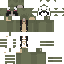 Minecraft skin texture, 64x64 pixels