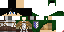 Minecraft skin texture, 64x32 legacy pixels