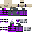 Minecraft skin texture, 64x64 pixels