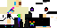 Minecraft skin texture, 64x32 legacy pixels