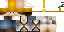Minecraft skin texture, 64x32 legacy pixels