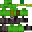 Minecraft skin texture, 64x64 pixels