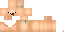 Minecraft skin texture, 64x32 legacy pixels