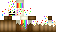Minecraft skin texture, 64x32 legacy pixels