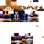 Minecraft skin texture, 64x64 pixels